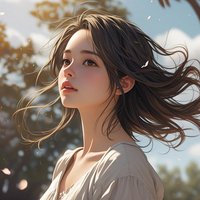 花丛里温馨绽放的玫瑰