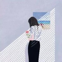 池塘边专注喂鸭子者